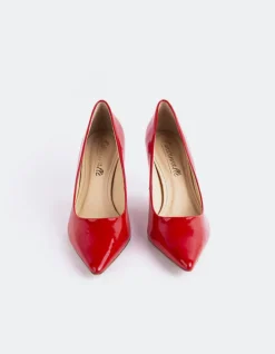 Women L'INTERVALLE Zinnia Red Patent