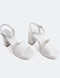 Women L'INTERVALLE Zografou White Naplack