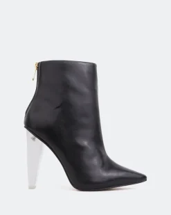 Women L'INTERVALLE Zoi Black Leather