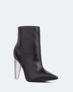 Women L'INTERVALLE Zoi Black Leather