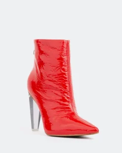 Women L'INTERVALLE Zoi Red Naplack